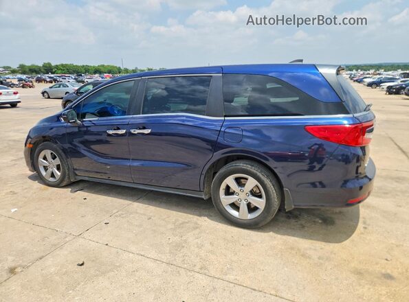 5FNRL6H76JB033848 2018 HONDA ODYSSEY Blue Tył lewy
