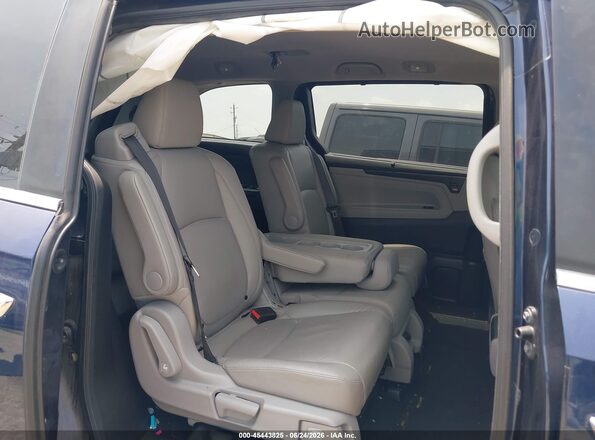 5FNRL6H76JB057891 2018 HONDA ODYSSEY Dark Blue VIN կոդի պիտակի տեսք