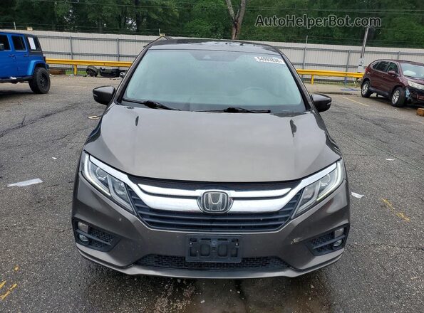5FNRL6H76JB069894 2018 HONDA ODYSSEY Gray 
