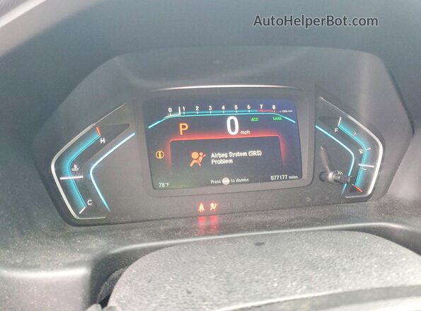 5FNRL6H76JB069894 2018 HONDA ODYSSEY Gray 