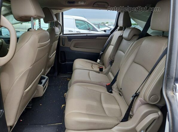 5FNRL6H76KB072599 2019 HONDA ODYSSEY Белый Вид задних сидений