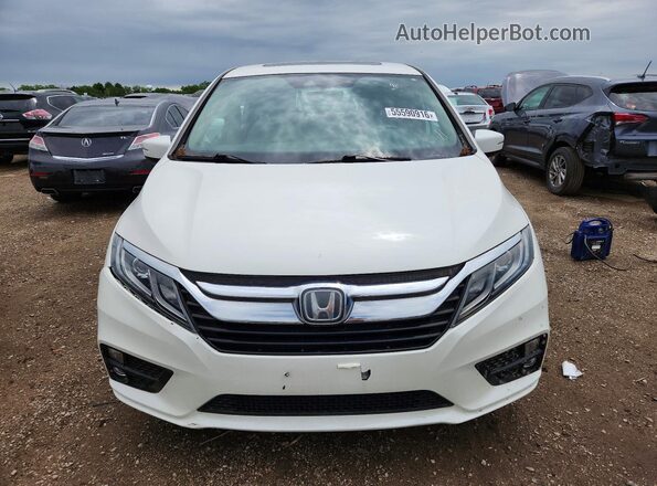 5FNRL6H76KB072599 2019 HONDA ODYSSEY Белый Вид спереди