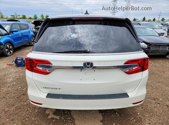 5FNRL6H76KB072599 2019 HONDA ODYSSEY Белый Вид сзади