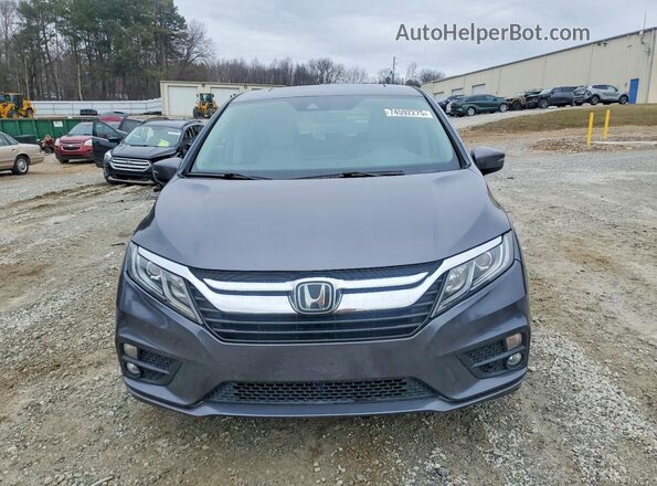 5FNRL6H76KB073042 2019 HONDA ODYSSEY Gray Front view