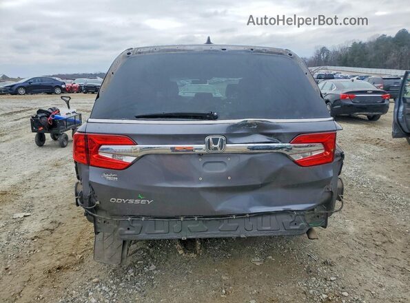 5FNRL6H76KB073042 2019 HONDA ODYSSEY Gray Rear view