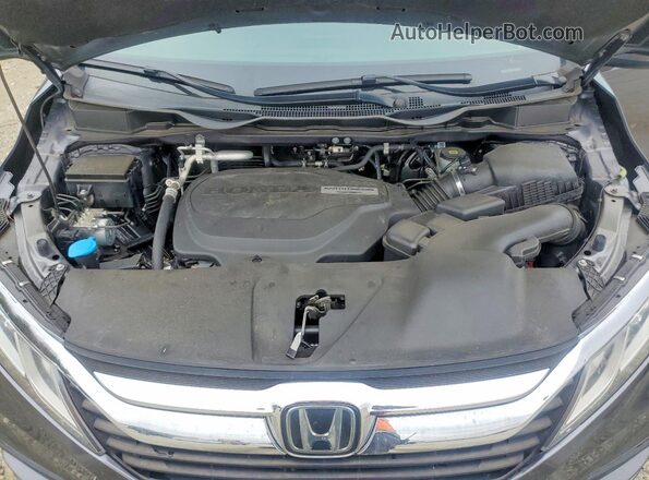 5FNRL6H76KB073042 2019 HONDA ODYSSEY Gray Engine compartment view
