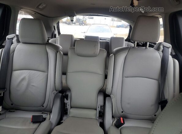 5FNRL6H76KB073042 2019 HONDA ODYSSEY Gray Rear seats view
