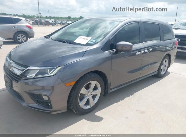 5FNRL6H76KB088334 2019 HONDA ODYSSEY Gray Front left