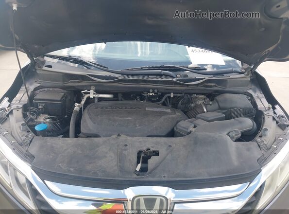 5FNRL6H76KB088334 2019 HONDA ODYSSEY Gray Rear view
