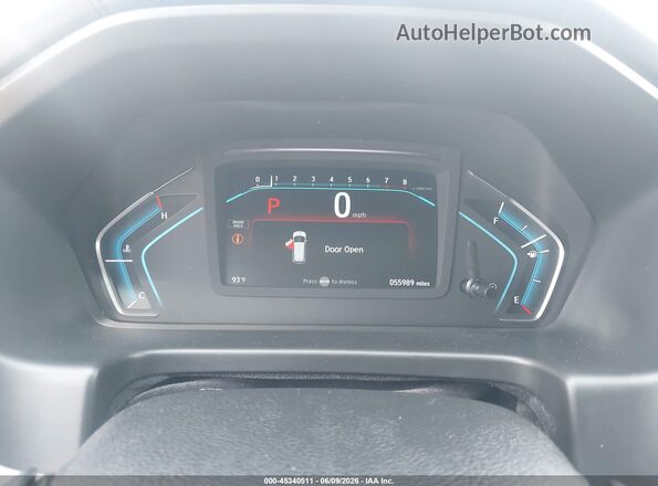 5FNRL6H76KB088334 2019 HONDA ODYSSEY Gray 