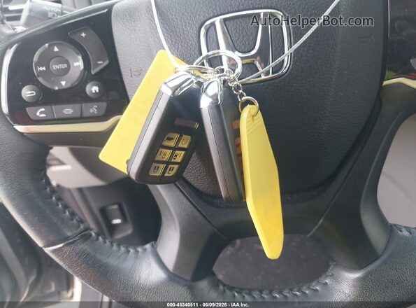 5FNRL6H76KB088334 2019 HONDA ODYSSEY Gray Dashboard view