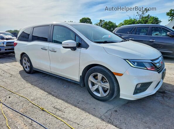 5FNRL6H76KB093033 2019 HONDA ODYSSEY White Delantero derecho