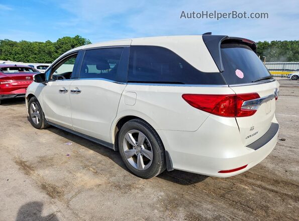 5FNRL6H76KB093033 2019 HONDA ODYSSEY White Trasero izquierdo