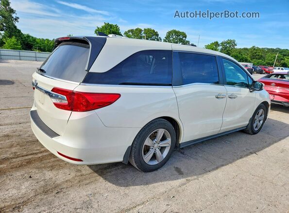 5FNRL6H76KB093033 2019 HONDA ODYSSEY White Trasero derecho
