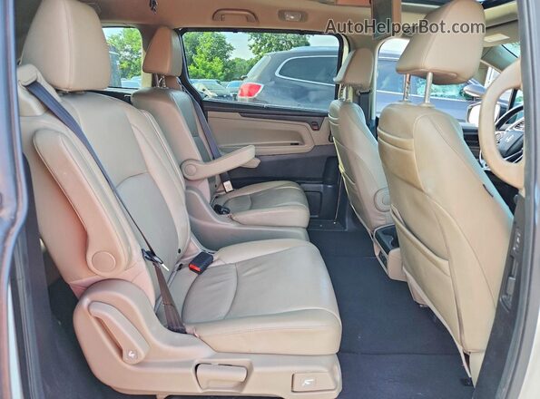 5FNRL6H76KB093033 2019 HONDA ODYSSEY White Vista interior trasera