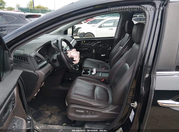 5FNRL6H76LB012999 2020 HONDA ODYSSEY Black Вид салону спереду