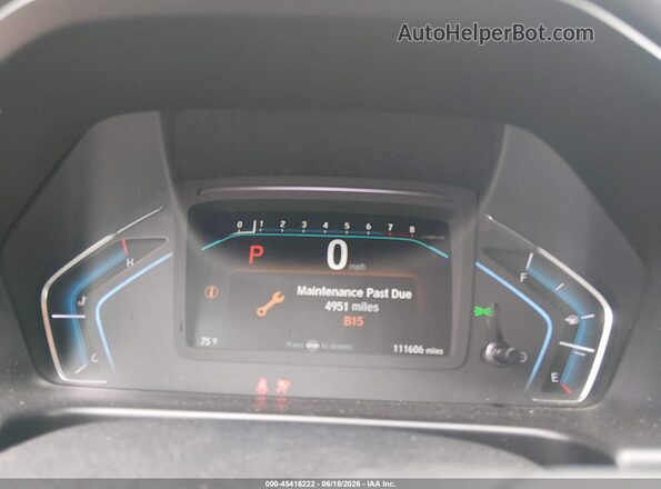 5FNRL6H76LB012999 2020 HONDA ODYSSEY Black Вид задніх сидінь