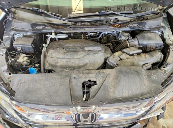 5FNRL6H76LB021444 2020 HONDA ODYSSEY Gray Vista del compartimento del motor