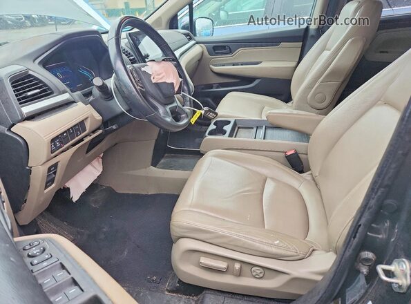 5FNRL6H76LB021444 2020 HONDA ODYSSEY Gray Vista interior delantera