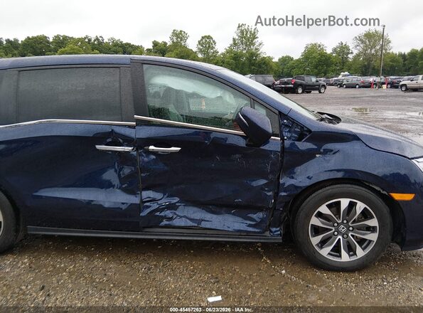 5FNRL6H76MB037600 2021 HONDA ODYSSEY Dark Blue Вид спереду
