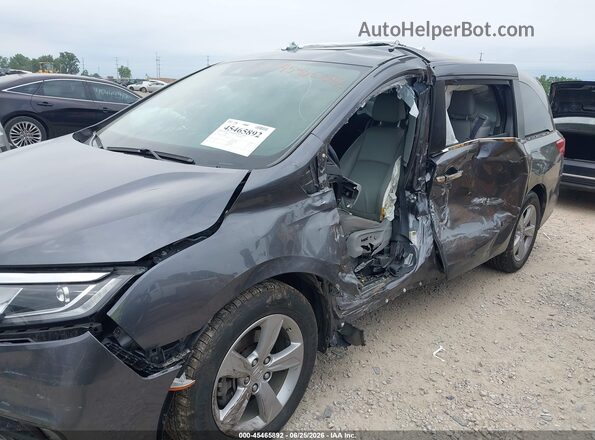 5FNRL6H77JB008926 2018 HONDA ODYSSEY Gray Вид спереду