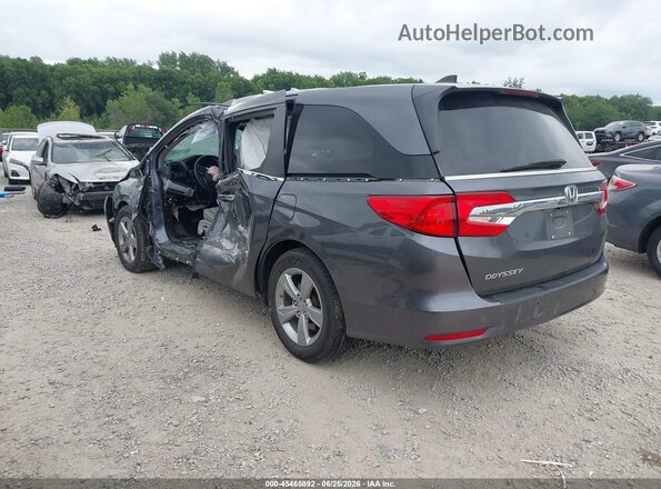 5FNRL6H77JB008926 2018 HONDA ODYSSEY Gray Задня ліва чверть