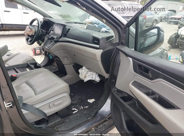 5FNRL6H77JB008926 2018 HONDA ODYSSEY Gray Вид салону спереду