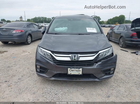 5FNRL6H77JB008926 2018 HONDA ODYSSEY Gray Вид задньої частини салону