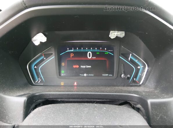 5FNRL6H77JB084498 2018 HONDA ODYSSEY White Widok tylnych siedzeń