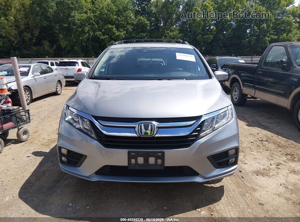 5FNRL6H77KB121129 2019 HONDA ODYSSEY Silver Instrument cluster view