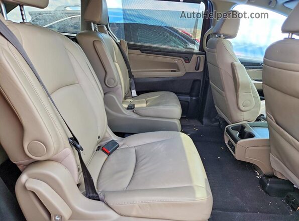 5FNRL6H77KB121907 2019 HONDA ODYSSEY Maroon Вид задньої частини салону