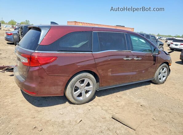 5FNRL6H77KB121907 2019 HONDA ODYSSEY Maroon Задня права чверть