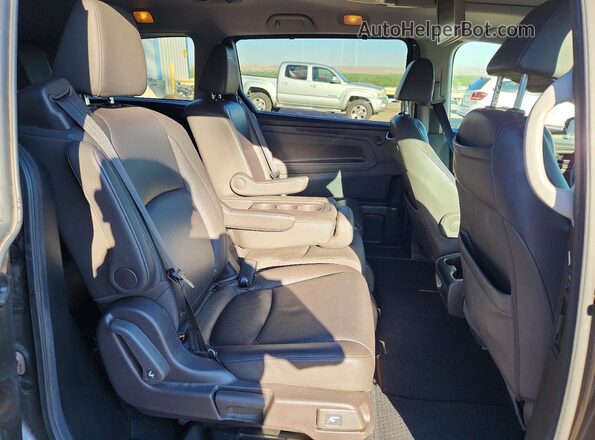 5FNRL6H77KB137105 2019 HONDA ODYSSEY Gray Rear interior view