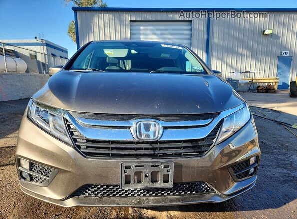 5FNRL6H77KB137105 2019 HONDA ODYSSEY Gray Front view