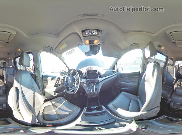 5FNRL6H77KB137105 2019 HONDA ODYSSEY Gray 
