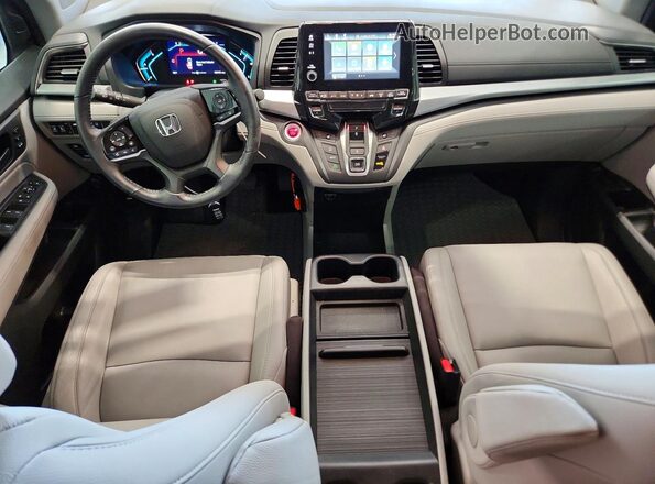 5FNRL6H77LB008721 2020 HONDA ODYSSEY Silver Widok deski rozdzielczej