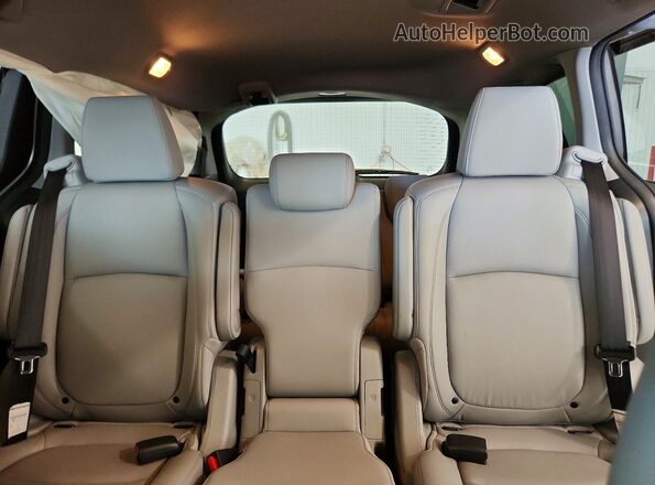 5FNRL6H77LB008721 2020 HONDA ODYSSEY Silver Widok tylnych siedzeń