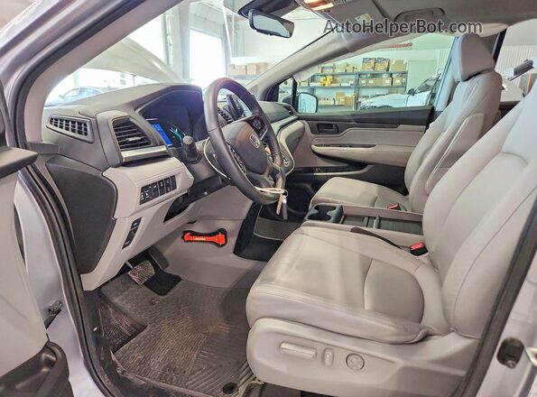 5FNRL6H77LB008721 2020 HONDA ODYSSEY Silver Widok wnętrza z przodu