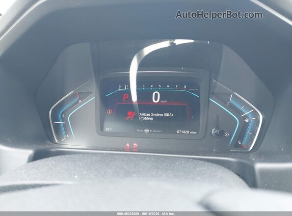 5FNRL6H77LB039323 2020 HONDA ODYSSEY Blue Вид задніх сидінь