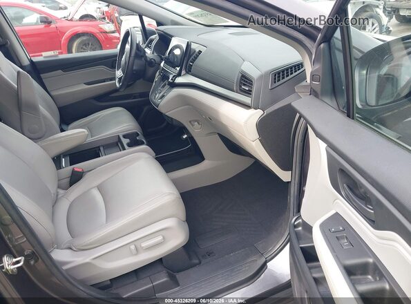 5FNRL6H77LB039323 2020 HONDA ODYSSEY Blue Вид салону спереду