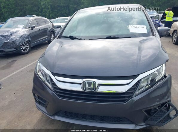 5FNRL6H77LB039323 2020 HONDA ODYSSEY Blue Вид щитка приладів