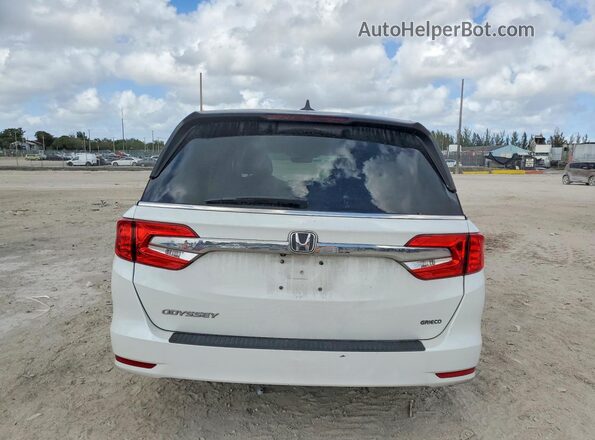5FNRL6H77LB047910 2020 HONDA ODYSSEY White Հետևի տեսք