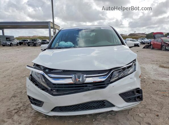 5FNRL6H77LB047910 2020 HONDA ODYSSEY White Դիմացի տեսք