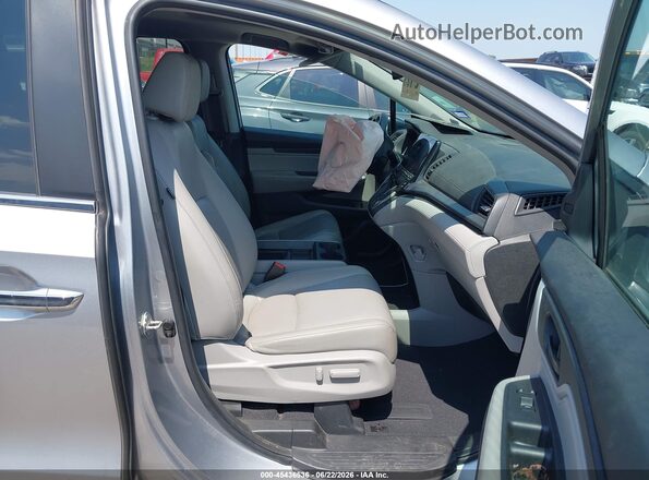 5FNRL6H77LB063976 2020 HONDA ODYSSEY Gray Vista interior delantera