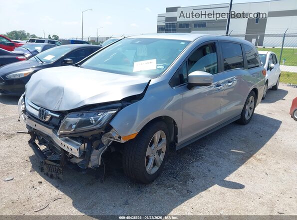 5FNRL6H77LB063976 2020 HONDA ODYSSEY Gray Vista tres cuartos delantera izquierda