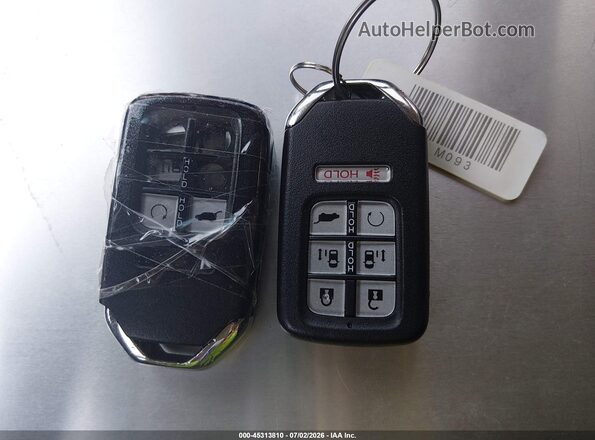 5FNRL6H77LB070636 2020 HONDA ODYSSEY Gray Вид панелі приладів