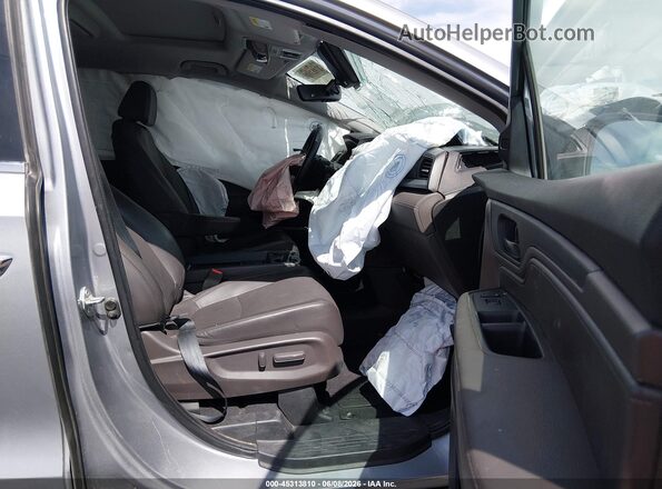 5FNRL6H77LB070636 2020 HONDA ODYSSEY Gray Вид салону спереду