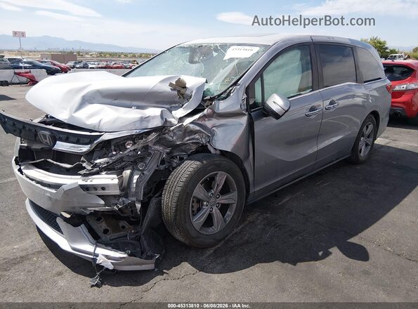 5FNRL6H77LB070636 2020 HONDA ODYSSEY Gray Передня ліва чверть