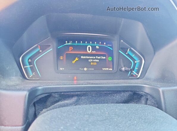 5FNRL6H77MB025570 2021 HONDA ODYSSEY Gray Սարքավորումների վահանակի տեսք