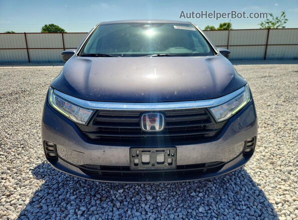 5FNRL6H77MB025570 2021 HONDA ODYSSEY Gray Դիմացի տեսք